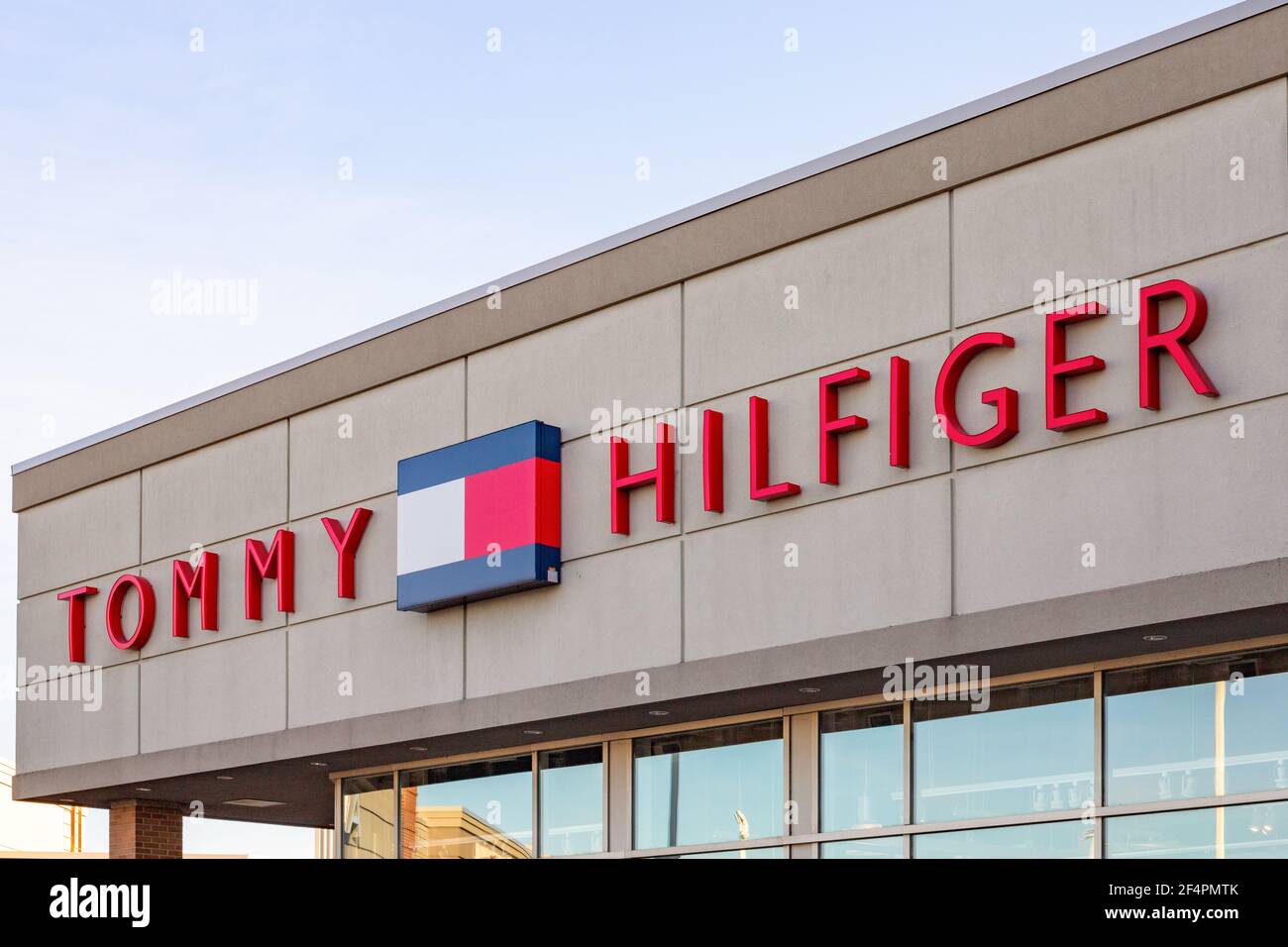 Ottawa, Canada - March 19, 2021: Tommy Hilfiger clothes retail store Stock  Photo - Alamy