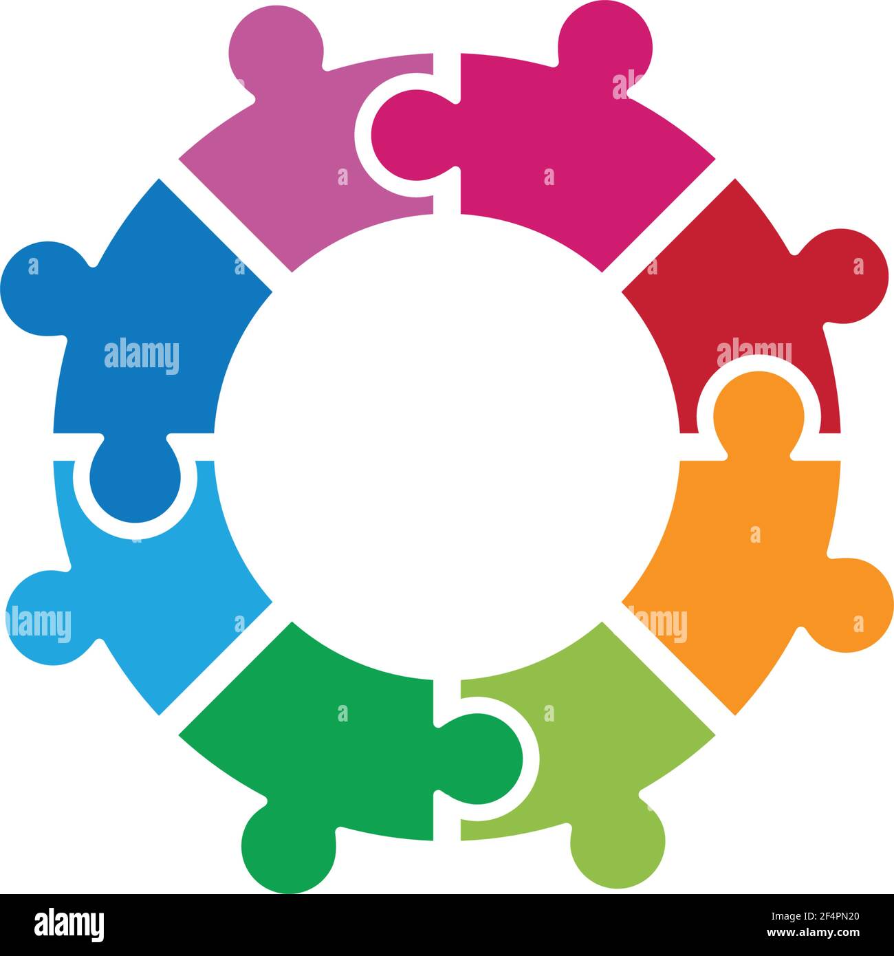 Community care logo images Stock Vector