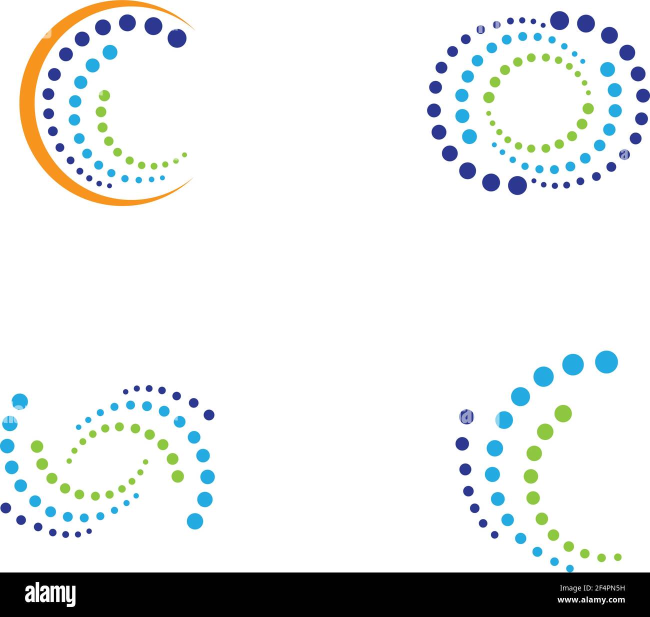 Molecule logo vector icon illustration design Stock Vector