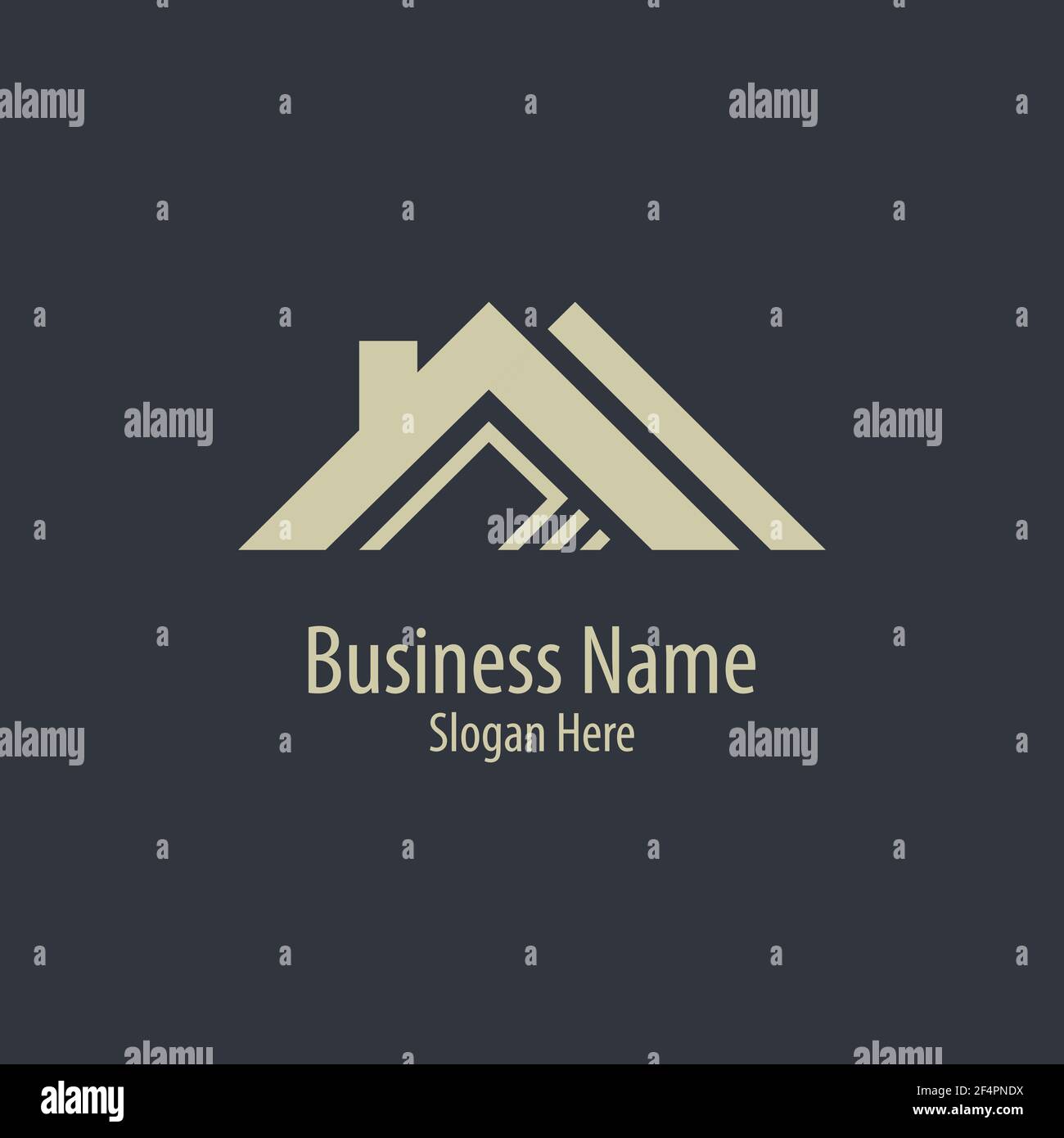 Real estate logo images Stock Vector