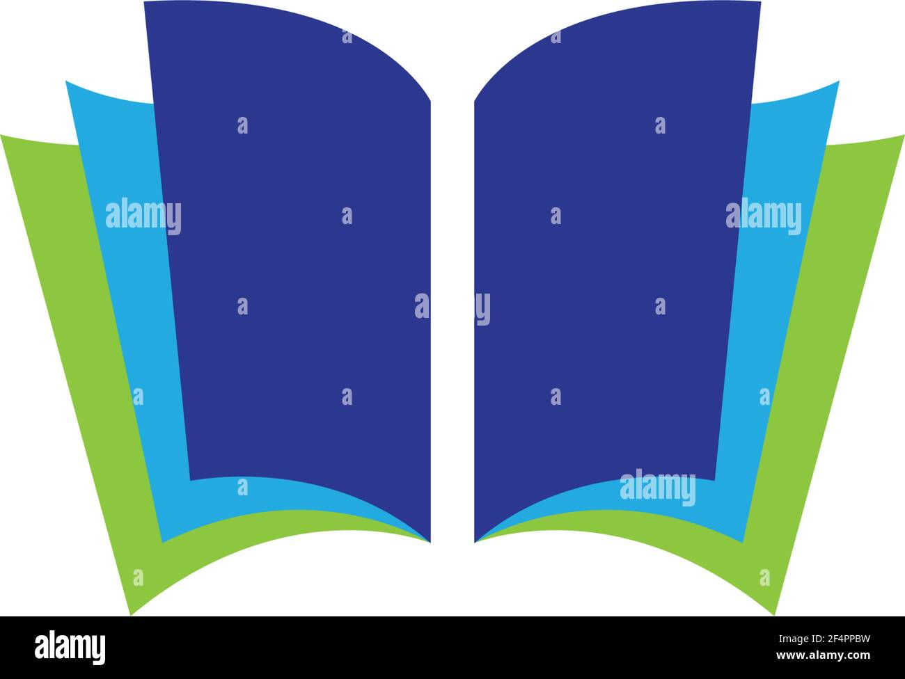 Book logo images Stock Vector