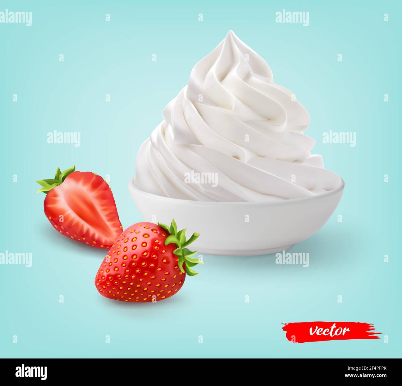 Whipped Cream With Whole Strawberry And Half Strawberry 3d Realistic Vector Illustration Of Whipped Cream With Strawberries Stock Vector Image Art Alamy Whipped Cream With Whole Strawberry And Half Strawberry 3d Realistic Vector Illustration Of Whipped Cream With Strawberries Stock Vector Image Art Alamy