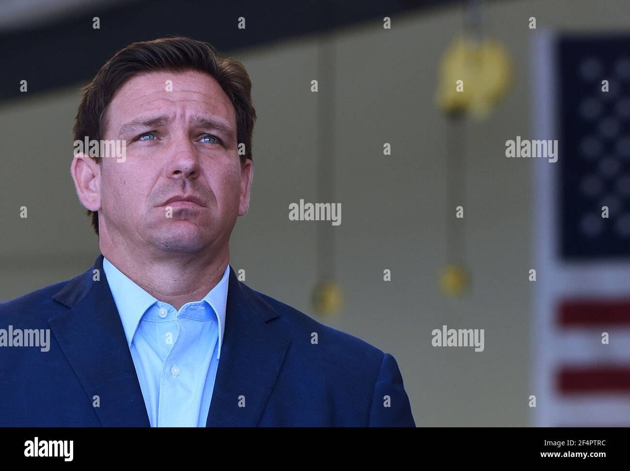 Melbourne, United States. 22nd Mar, 2021. Florida Governor, Ron