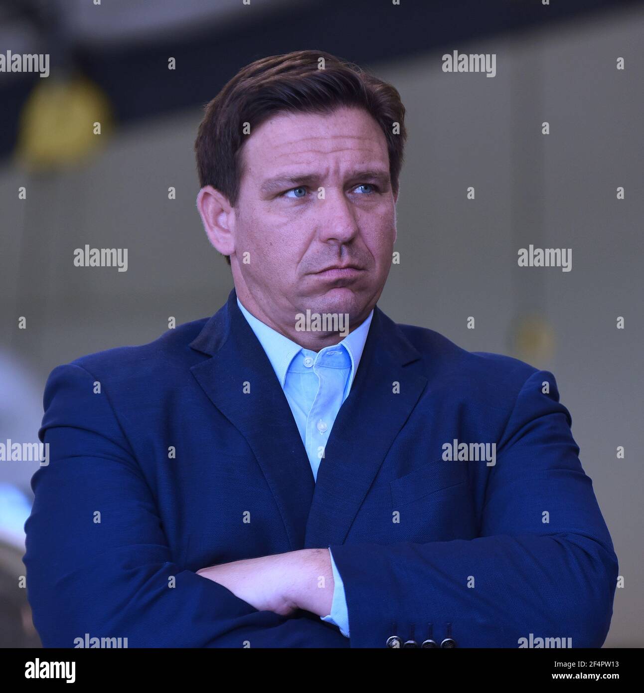 Melbourne, United States. 22nd Mar, 2021. Florida Governor, Ron