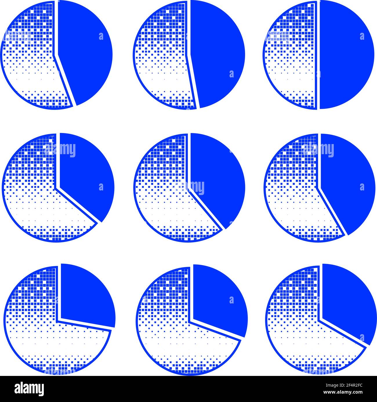 Pie Chart Icon Vector Illustration Stock Vector Image & Art - Alamy