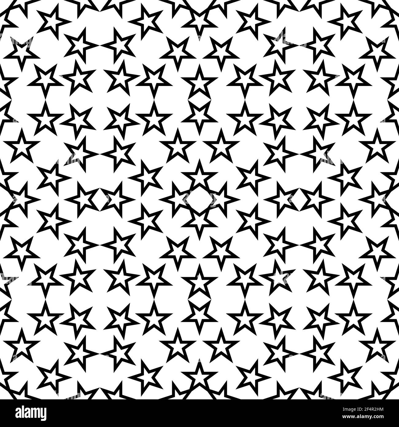 Star Seamless Pattern Vector Illustration Stock Vector Image And Art Alamy