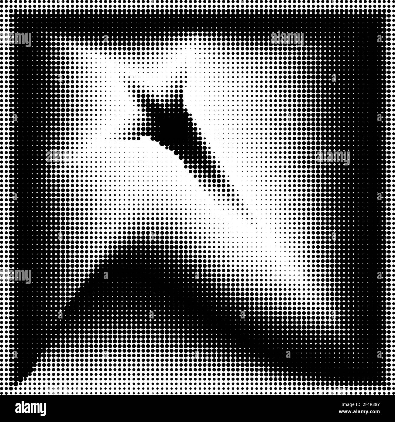 Abstract Halftone Design Vector Illustration Stock Vector Image & Art ...
