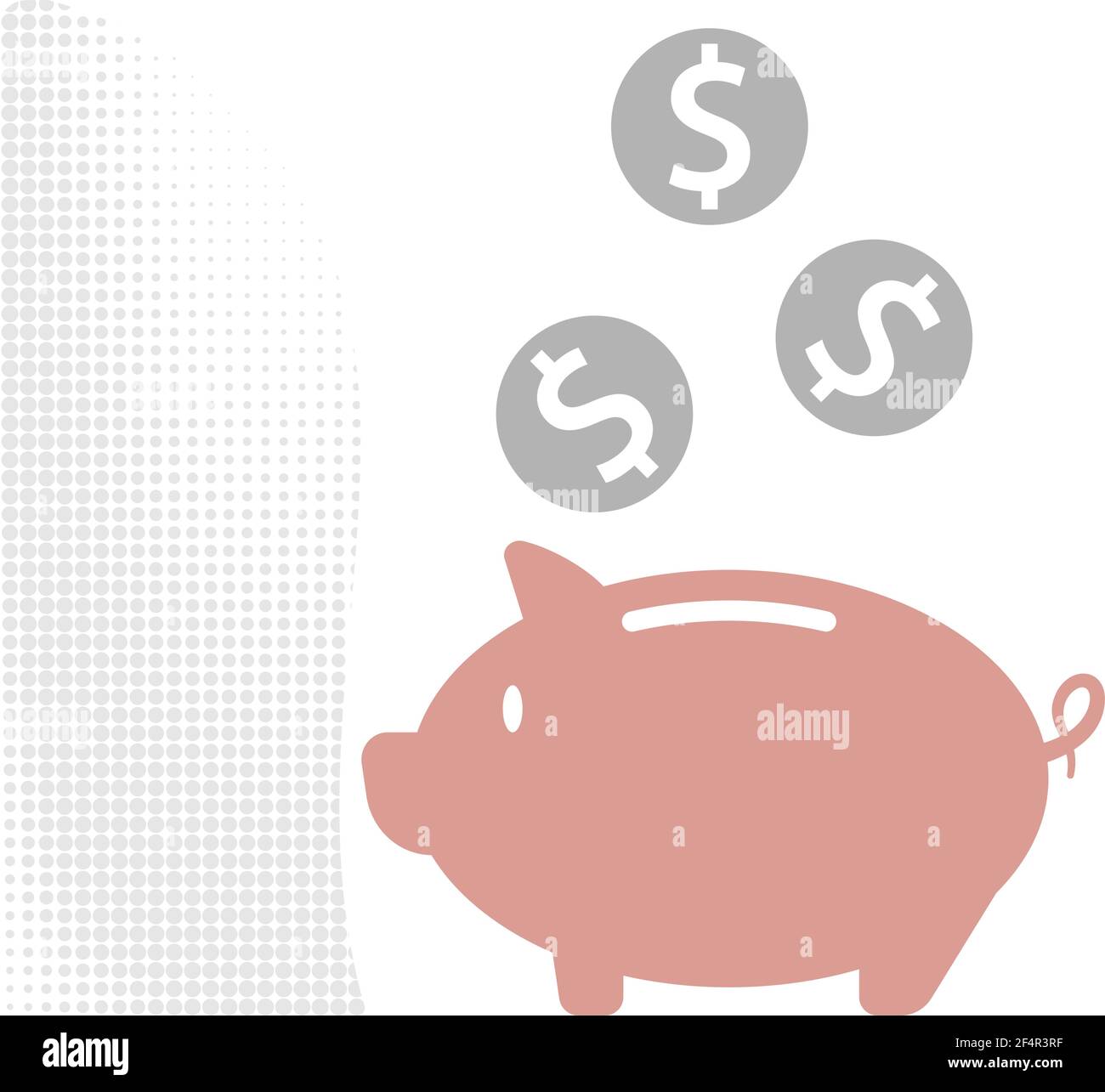 Piggy bank icon vector vectors hi-res stock photography and images - Alamy
