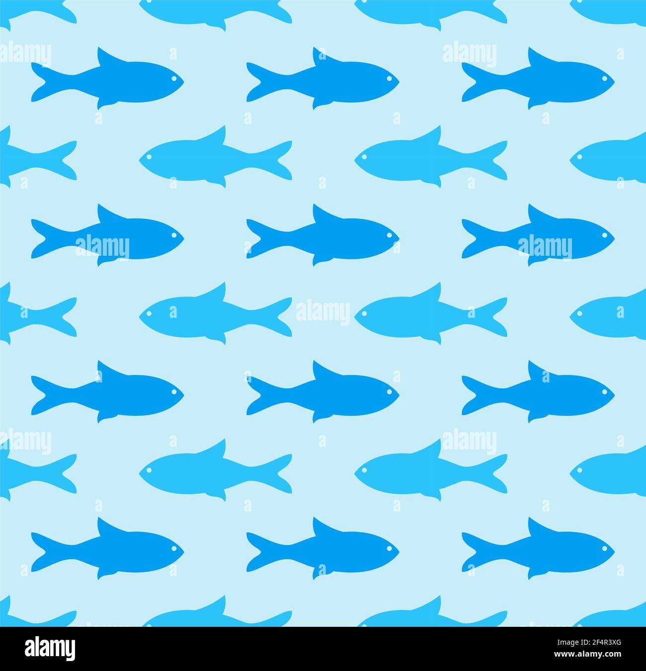 Fish Seamless Pattern Vector Illustration Stock Vector Image & Art - Alamy