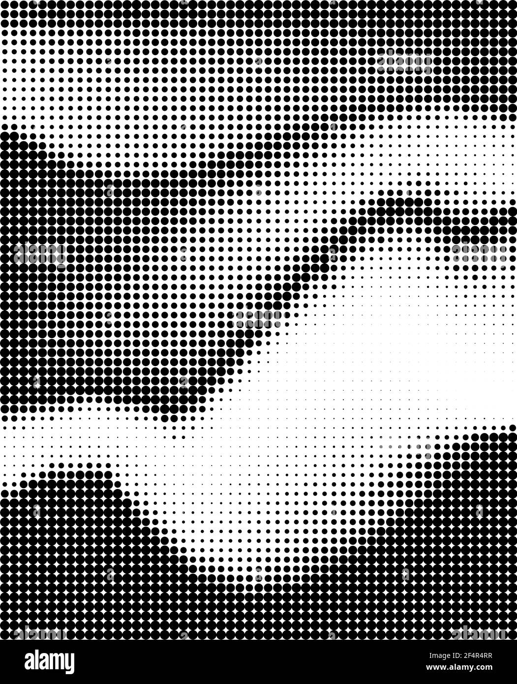 Abstract Halftone Design Vector Illustration Stock Vector Image & Art ...