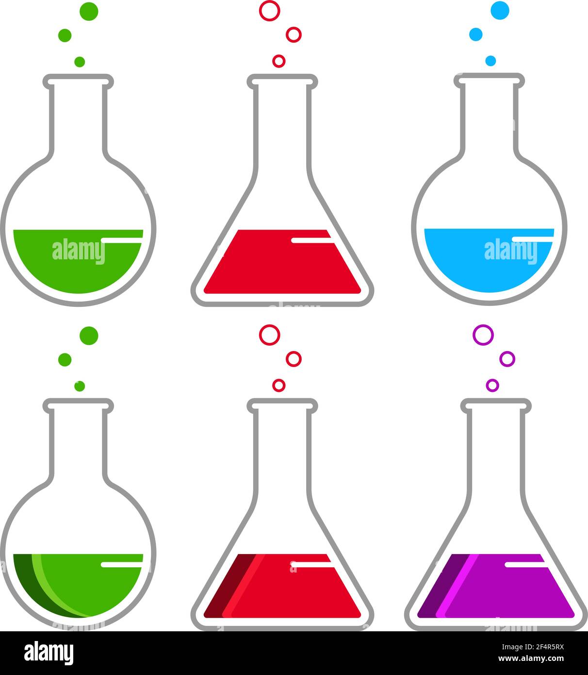 Laboratory Glass Beaker Icon Vector Illustration Stock Vector Image & Art Alamy