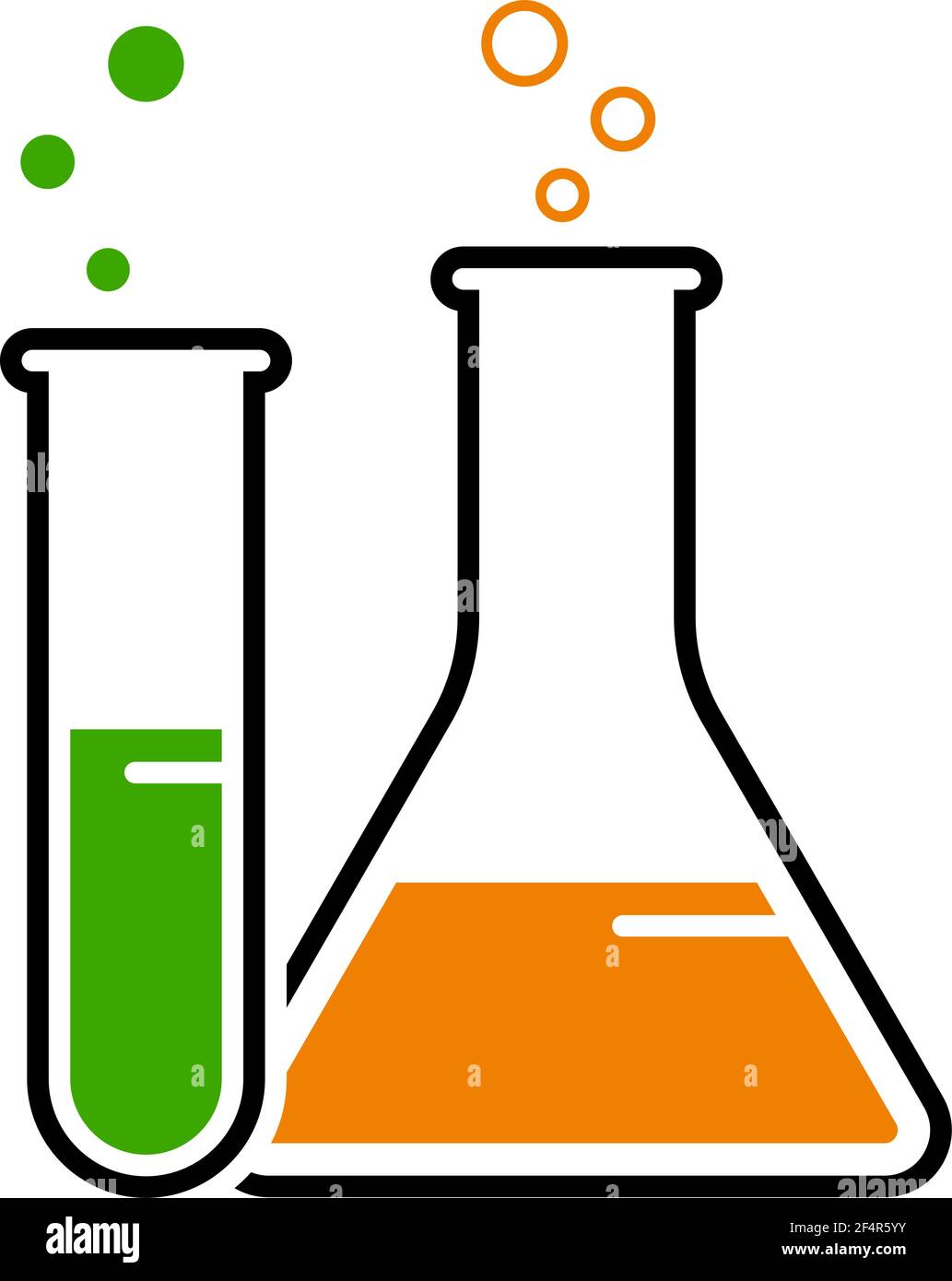 Test Tubes And Beakers Clipart School