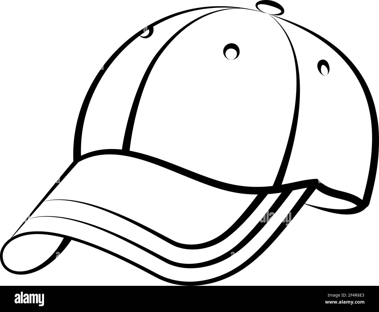 Baseball Cap Icon Vector Illustration Stock Vector Image & Art - Alamy