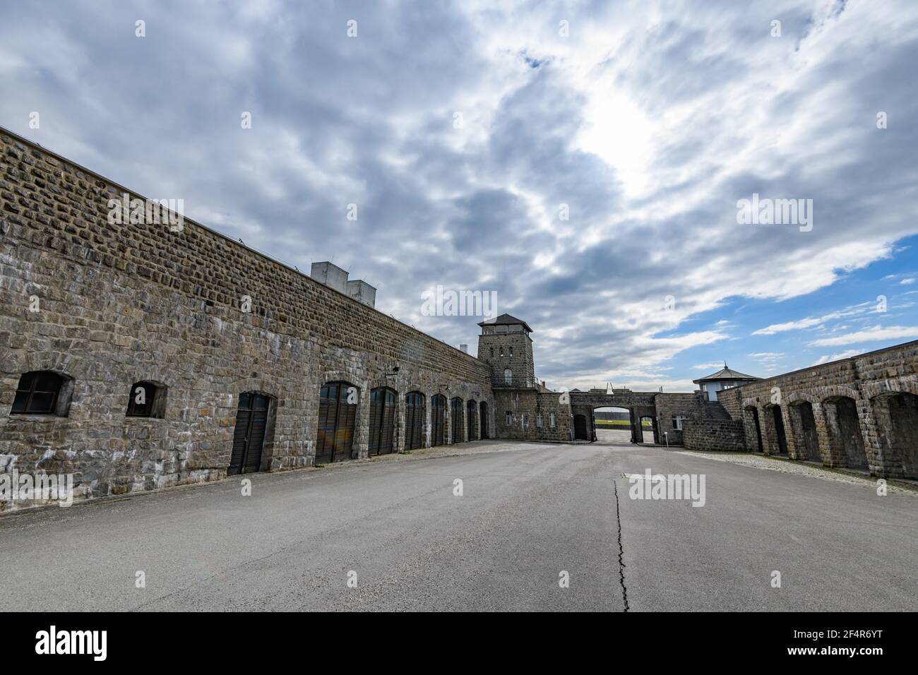 mauthausen, austria, 26 march 2019, kz memorial mauthausen, concentration camp Stock Photo