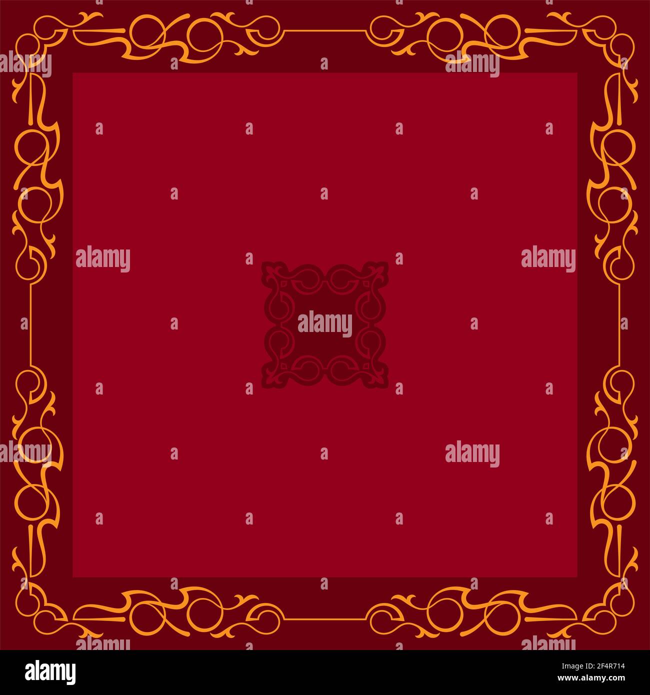Frame Border Design Vector Illustration Stock Vector Image & Art - Alamy