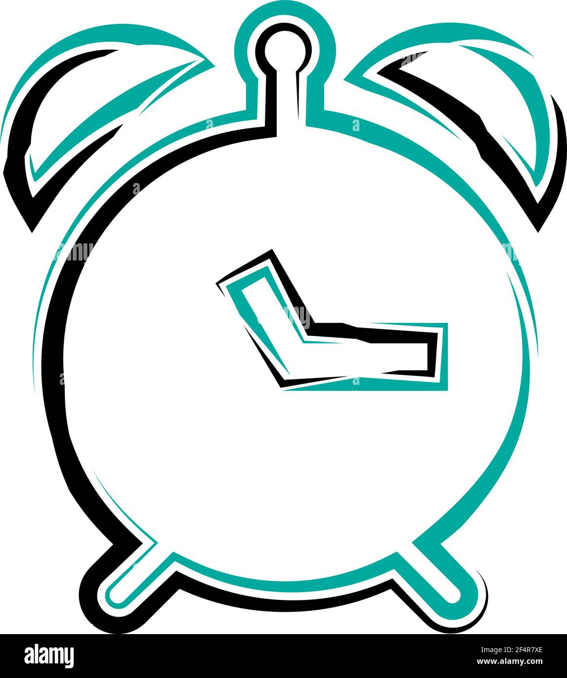 Alarm Clock Icon Vector Illustration Stock Vector Image & Art - Alamy