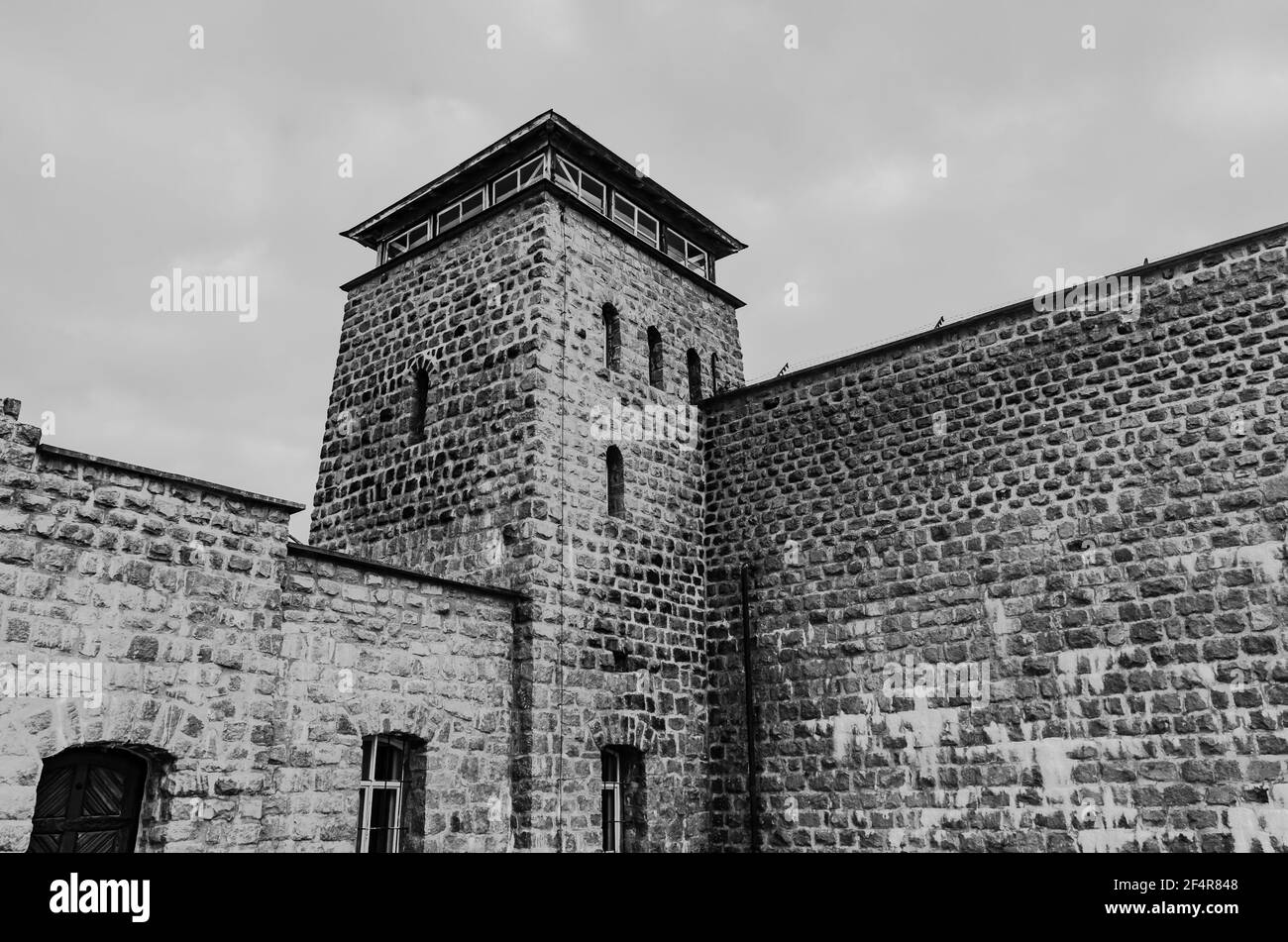 mauthausen, austria, 26 march 2019, kz memorial mauthausen, concentration camp Stock Photo