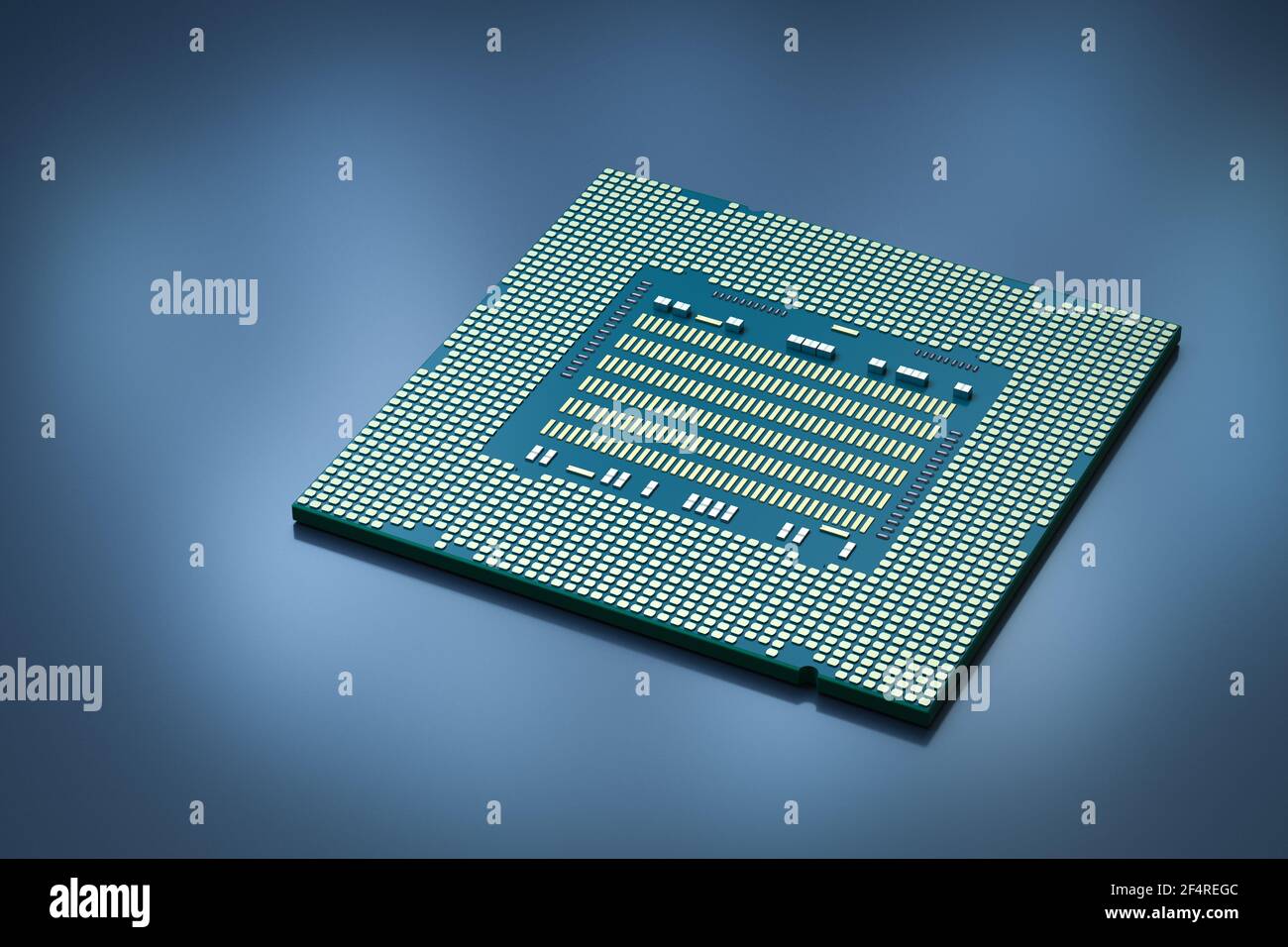 3d rendering chipset for semiconductor manufacturing Stock Photo - Alamy
