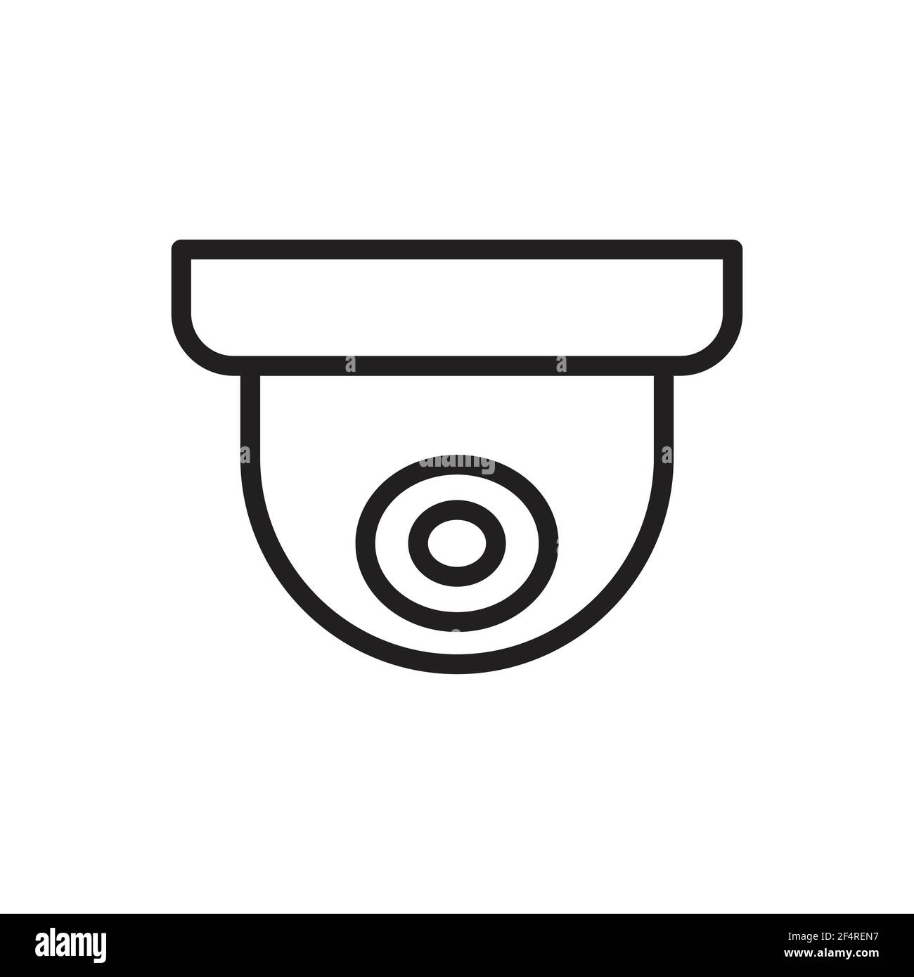 Dome Camera Icon - Cctv Dome Camera Png, Transparent Png - vhv