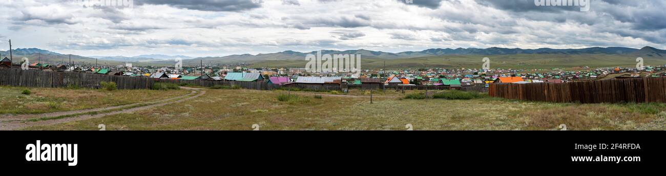 Mongolian wooden house hi-res stock photography and images - Alamy