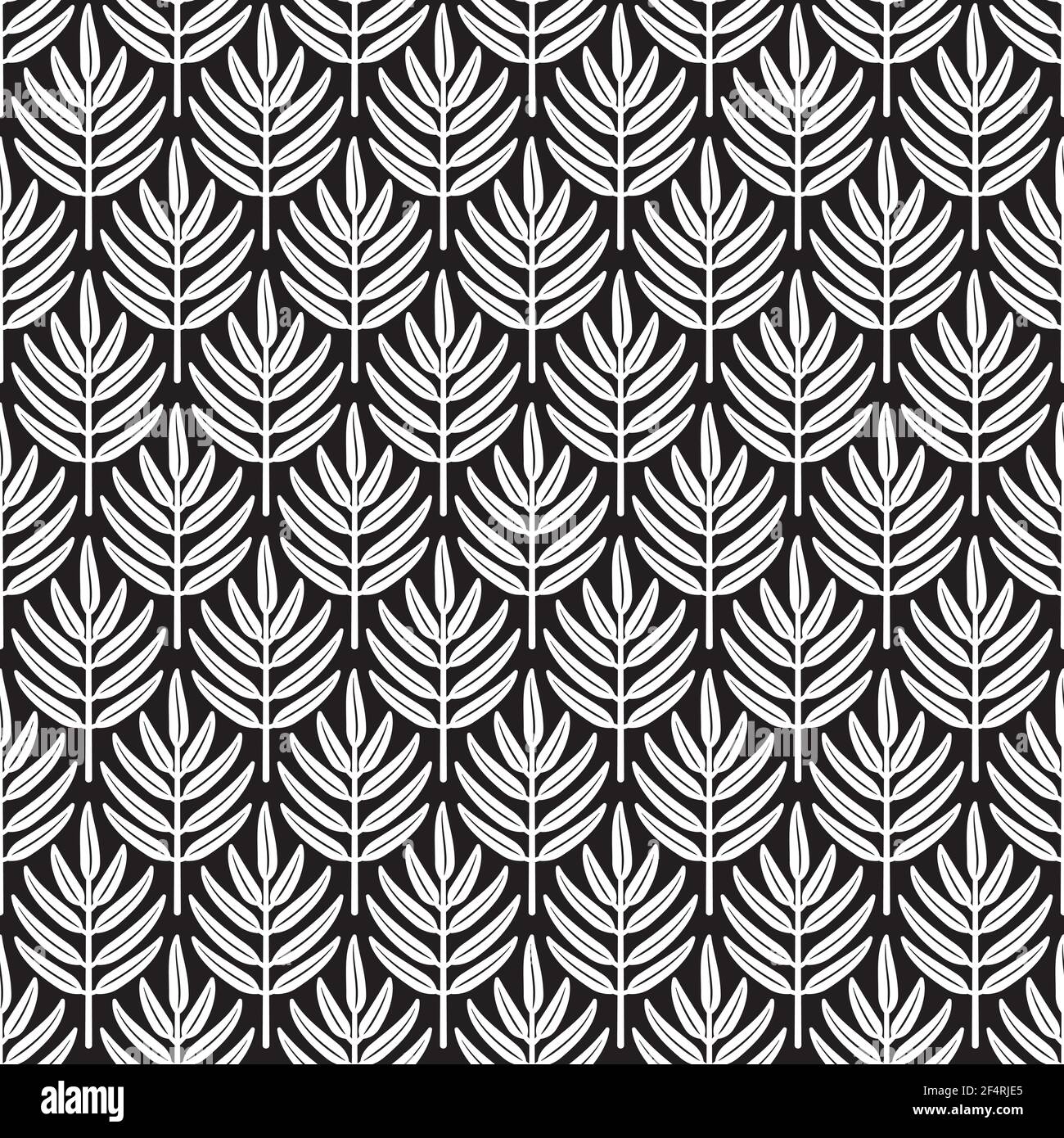 Vector seamless pattern, made in Art-Deco style. Stock Vector