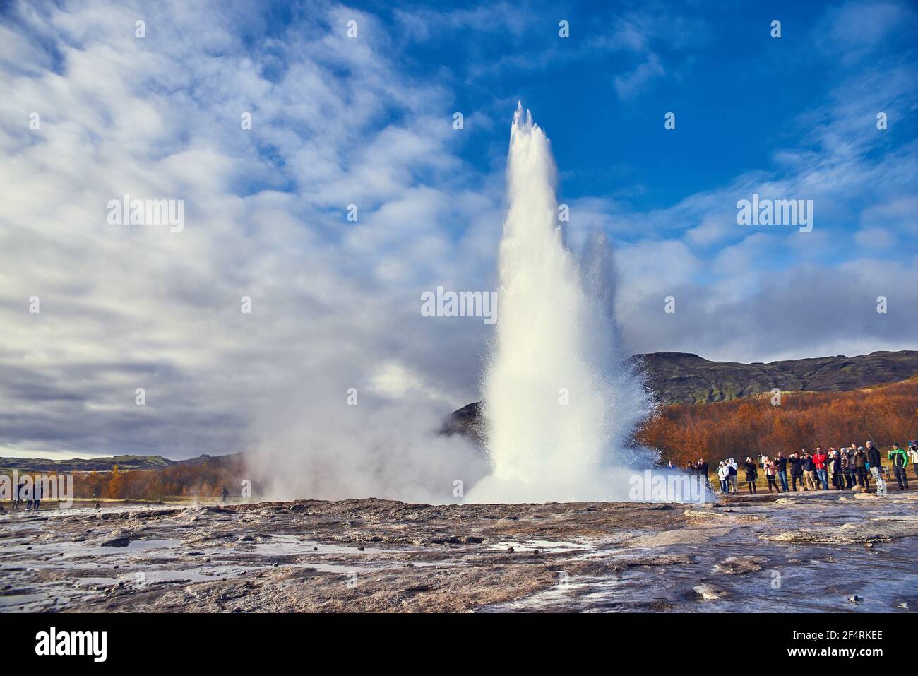 Crater of the great geyser hi-res stock photography and images - Alamy