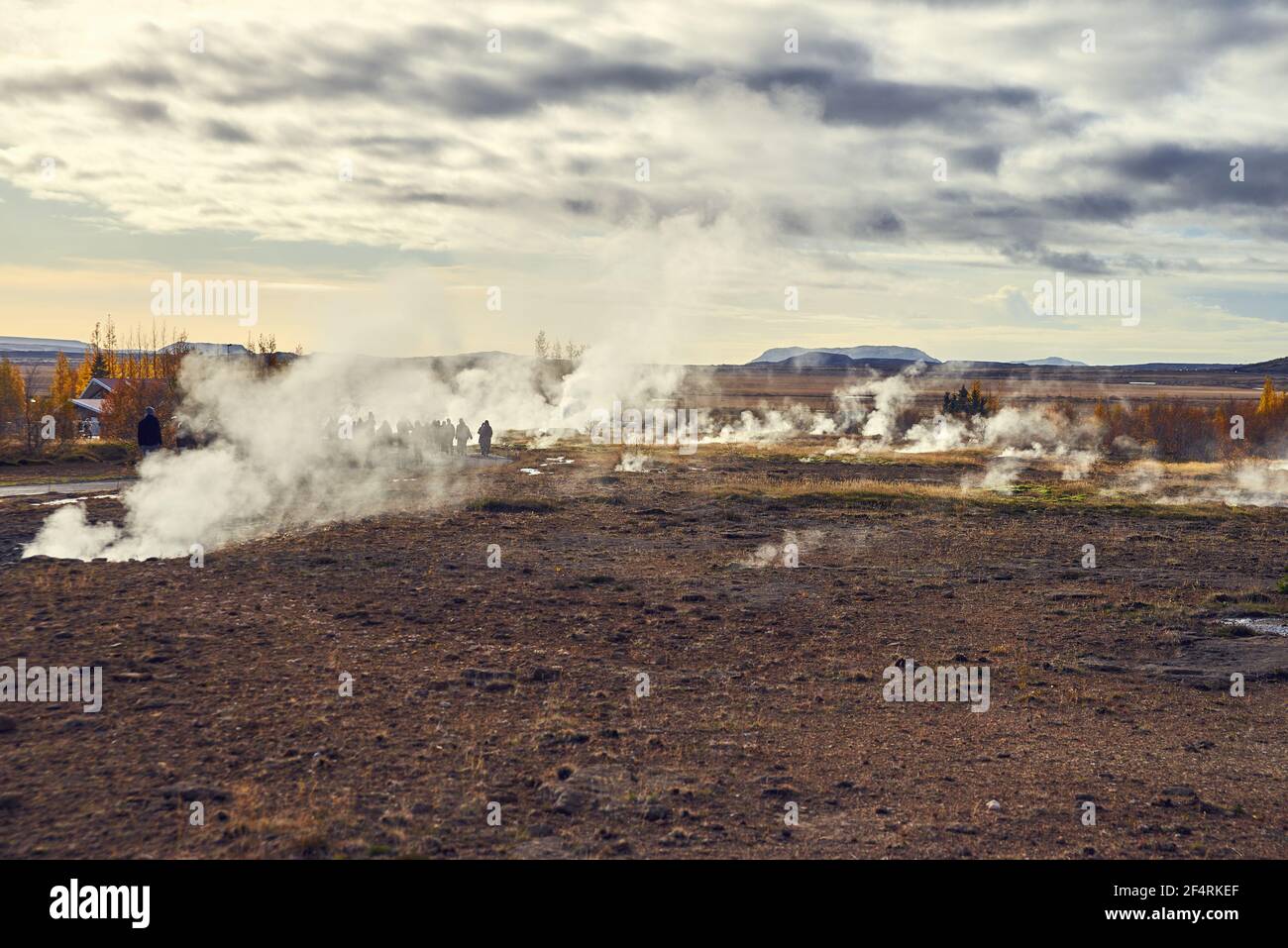 Water from geysers hi-res stock photography and images - Alamy