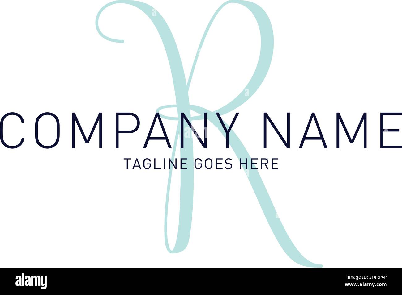 Classy Modern Sophisticated Bold Letter R Logo Stock Vector Image & Art ...