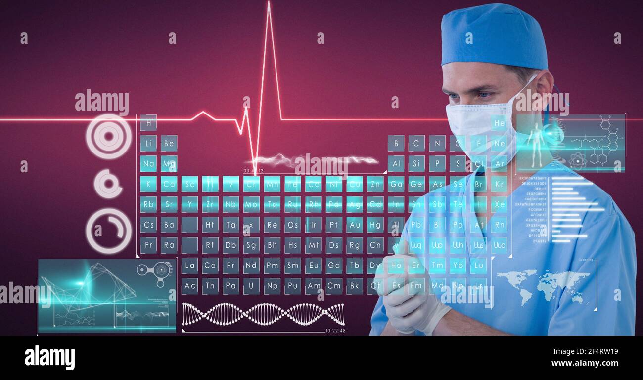 Digital interface with medical data processing against male health ...