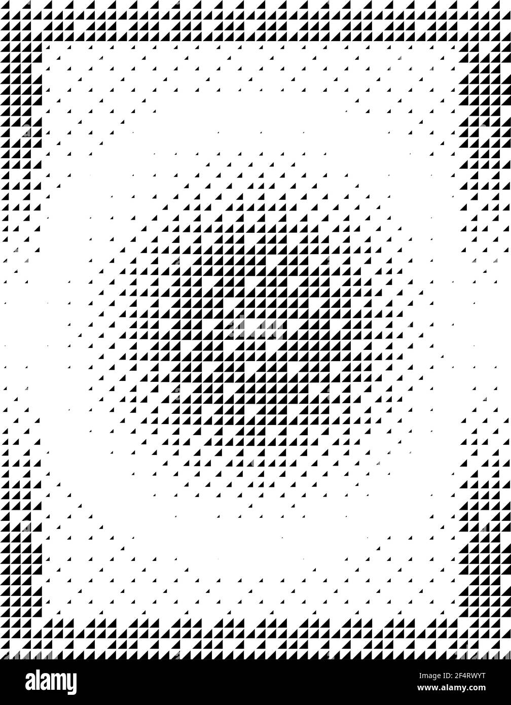 Abstract Triangle Pattern Background Vector Art Illustration Stock ...