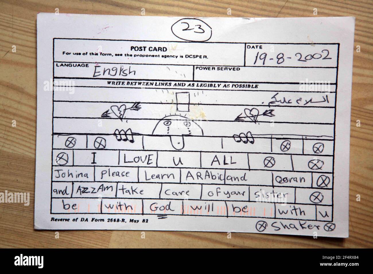 letters-to-zin-ahmad-from-her-husband-shaker-aamer-who-in-a-prisoner-in-guantanamo-bay-aamer-has-been-in-guantanamo-bay-prison-for-five-and-a-half-years-pic-david-sandison