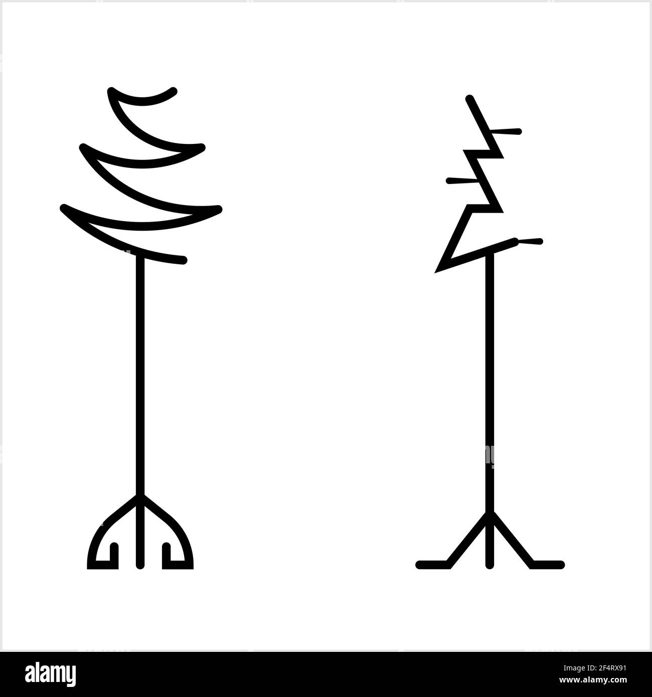 Coat Stand Icon Design Vector Art Illustration Stock Vector Image & Art ...