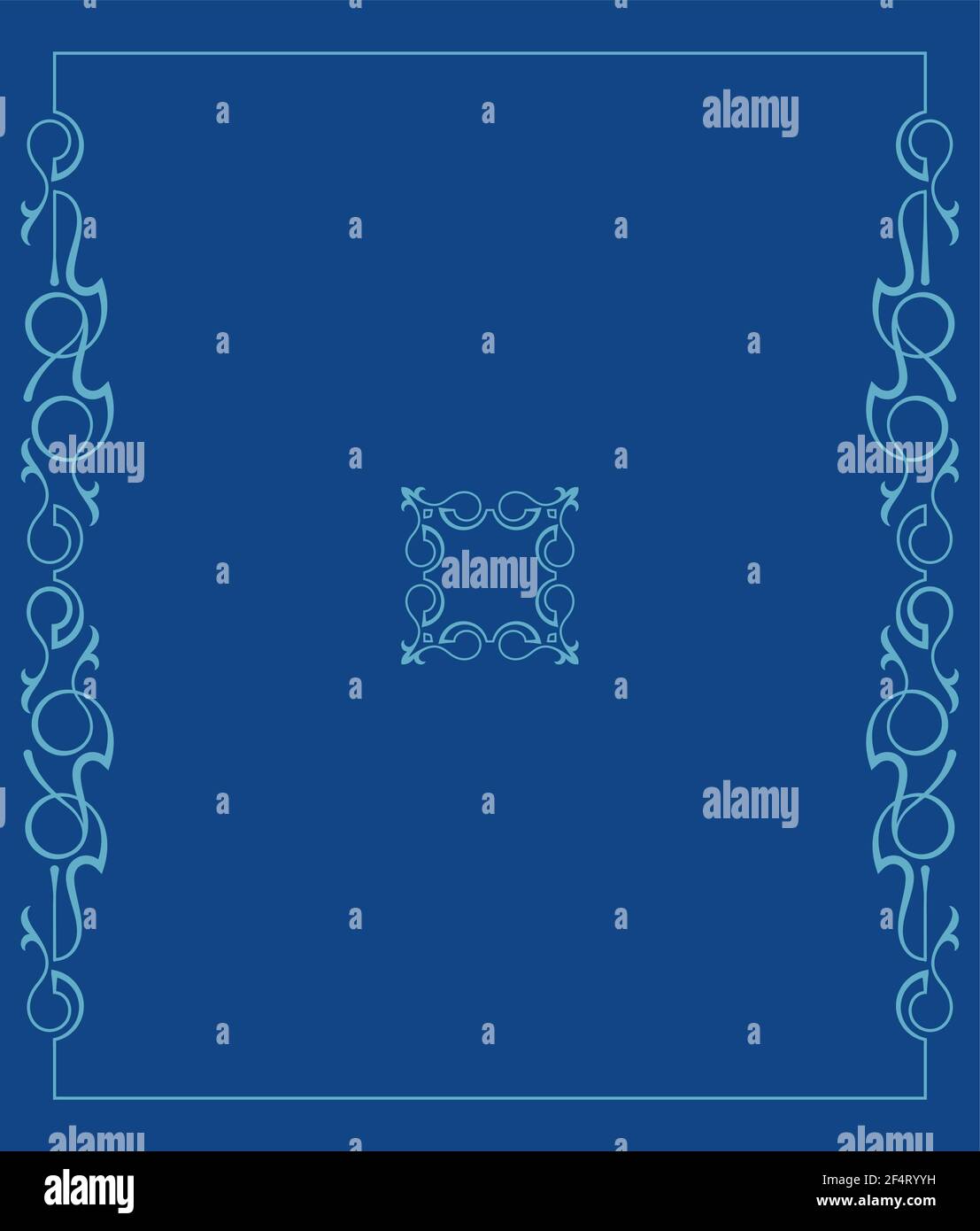 Frame Border Design Vector Art Illustration Stock Vector