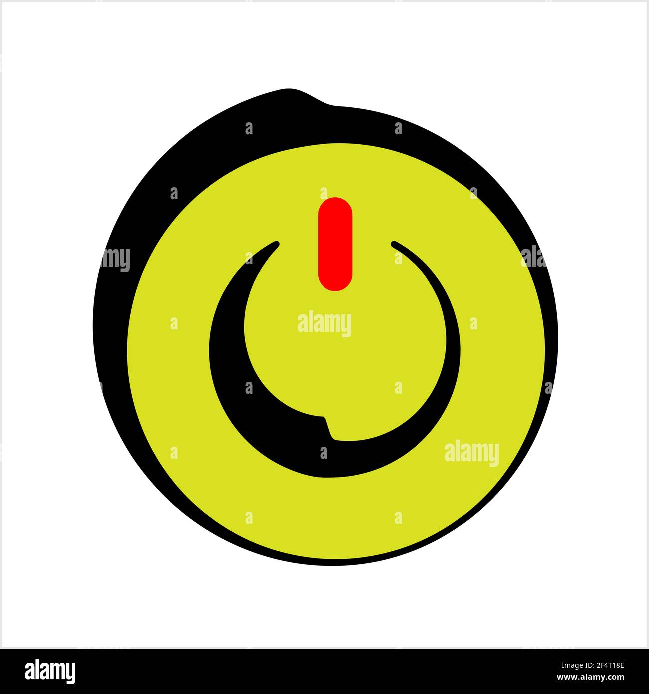 Power On / Off Switch Icon Design, Sign / Symbol Vector Art ...