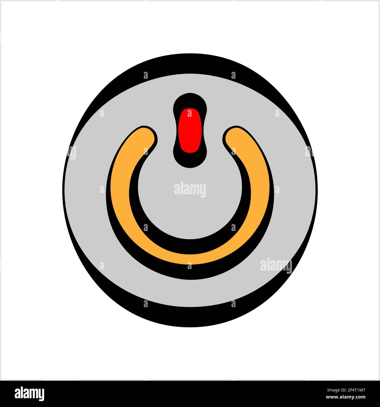 Power On / Off Switch Icon Design, Sign / Symbol Vector Art ...