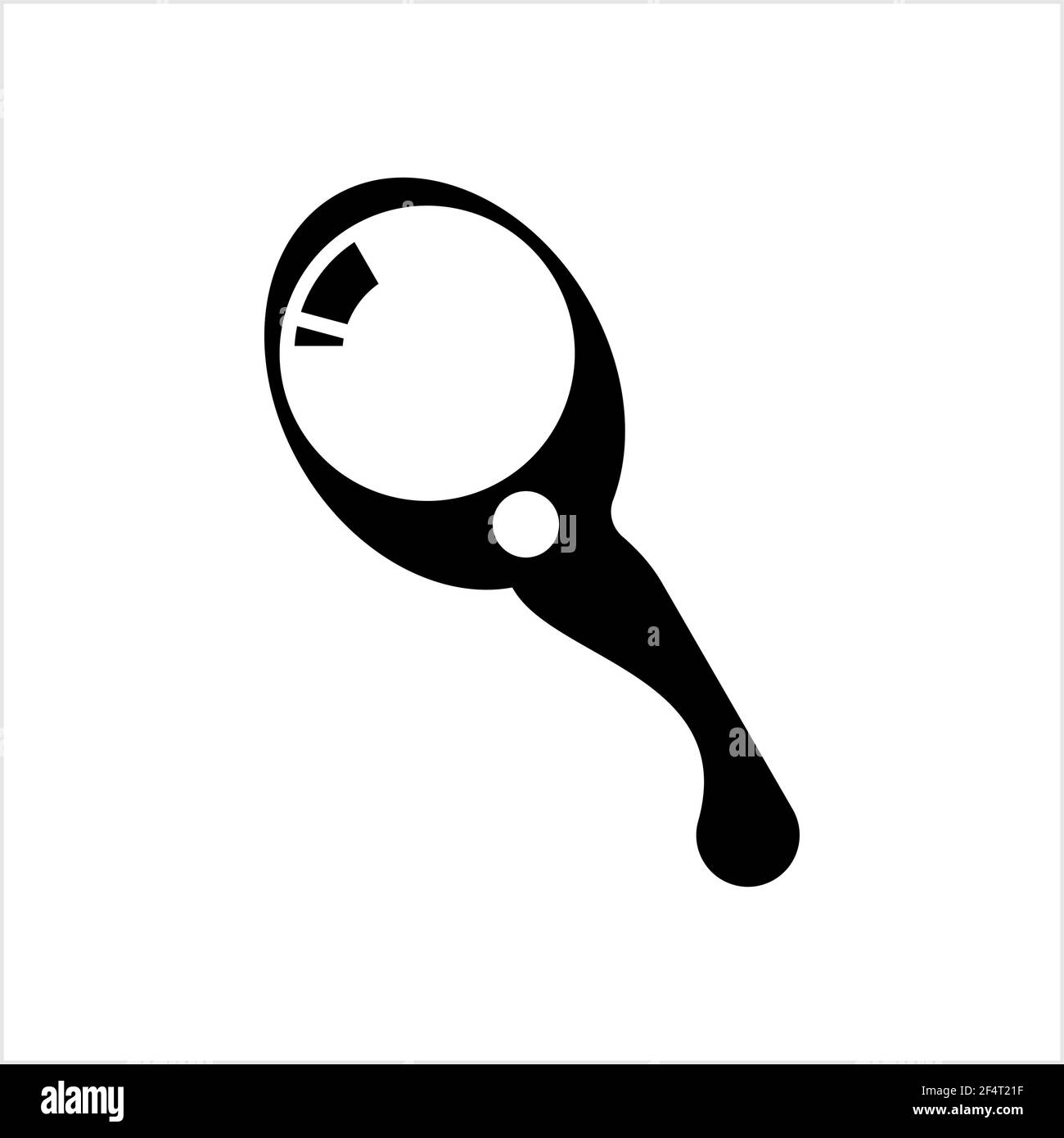 Magnifying Glass Icon Vector Art Illustration Stock Vector Image & Art