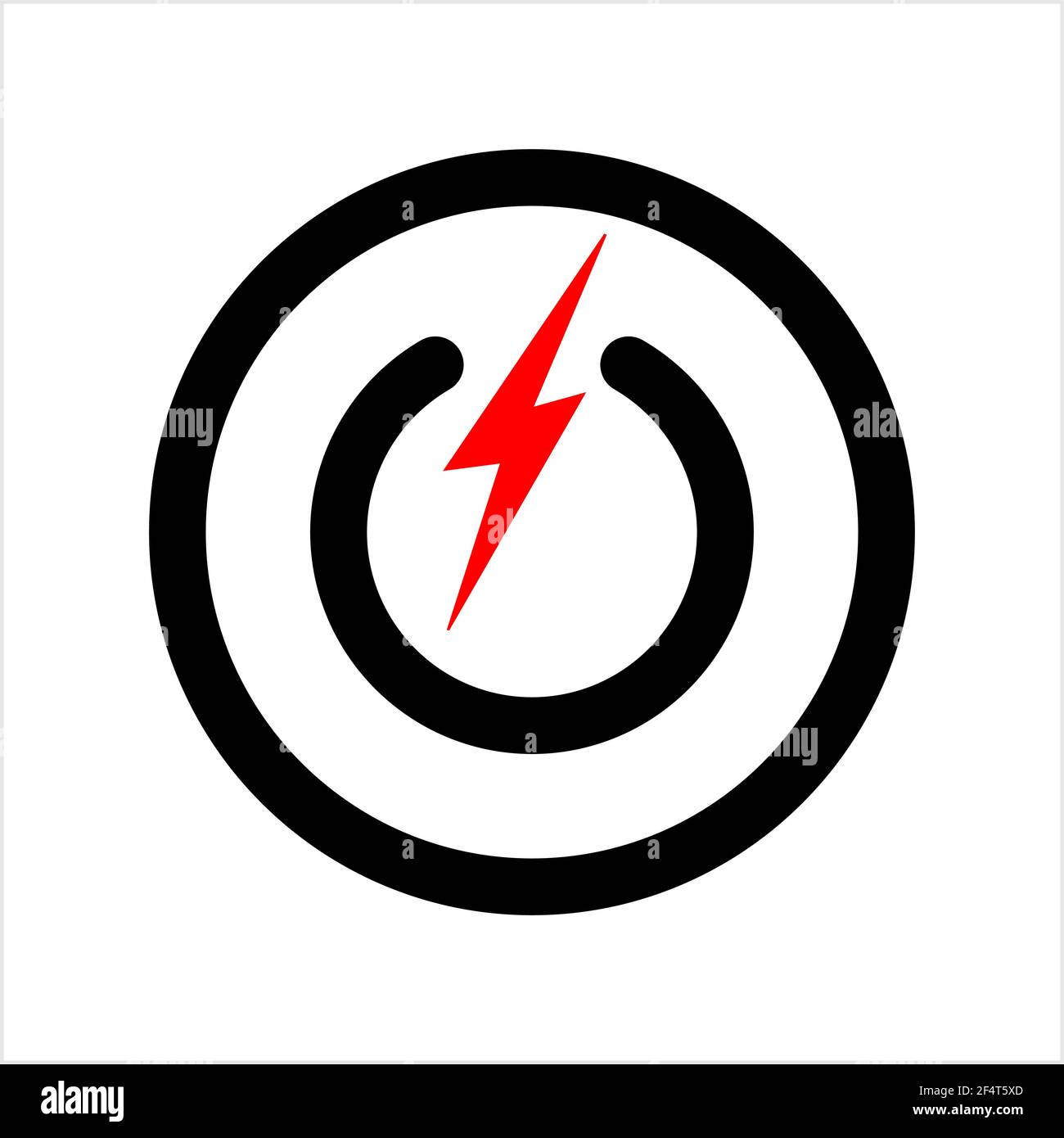 Power On / Off Switch Icon Design, Sign / Symbol Vector Art ...
