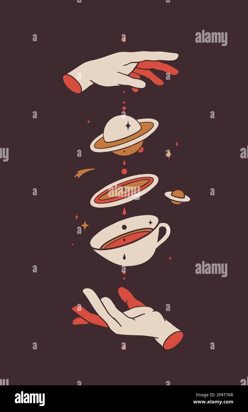 Coffee. Template Label, Logo, Tag. Vintage logo Stock Vector