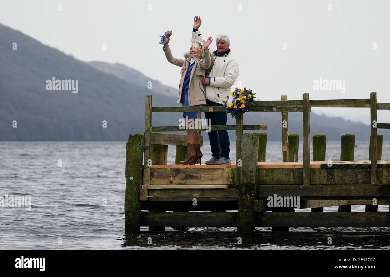Gina Campbell, the daughter of world land and water speed record holder Donald Campbell