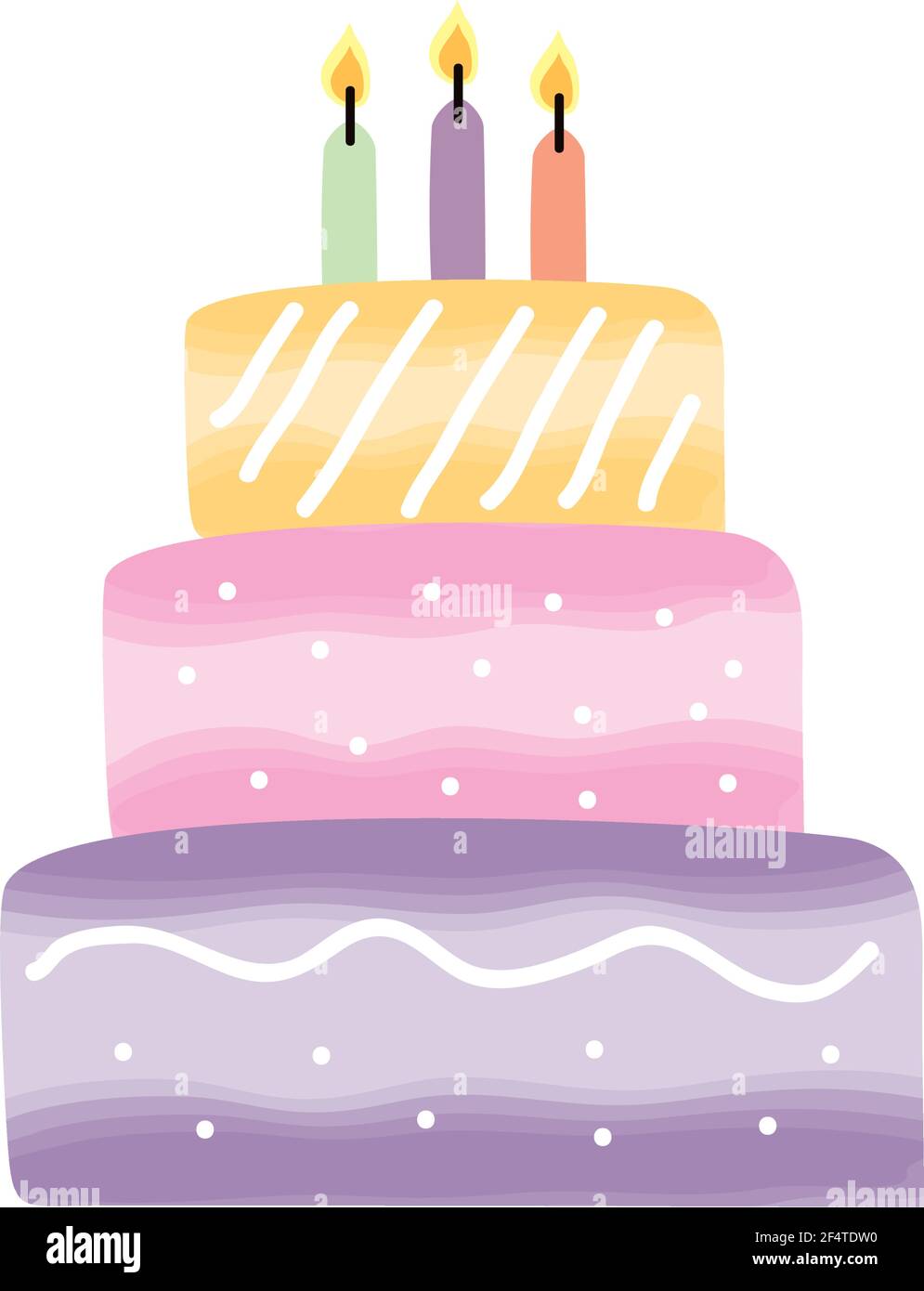 sweet cake birthday bakery icon Stock Vector Image & Art - Alamy