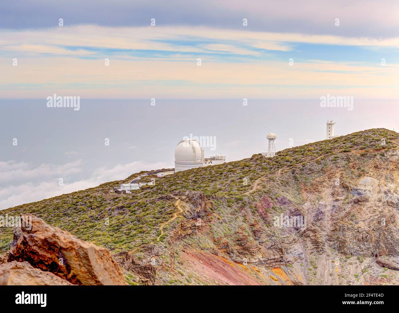 Roque de Los Muchachos, La Palma Stock Photo - Alamy