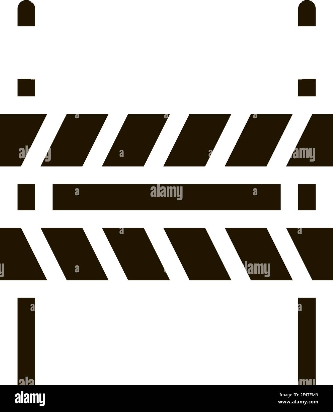 Road crash barrier Stock Vector Images - Alamy