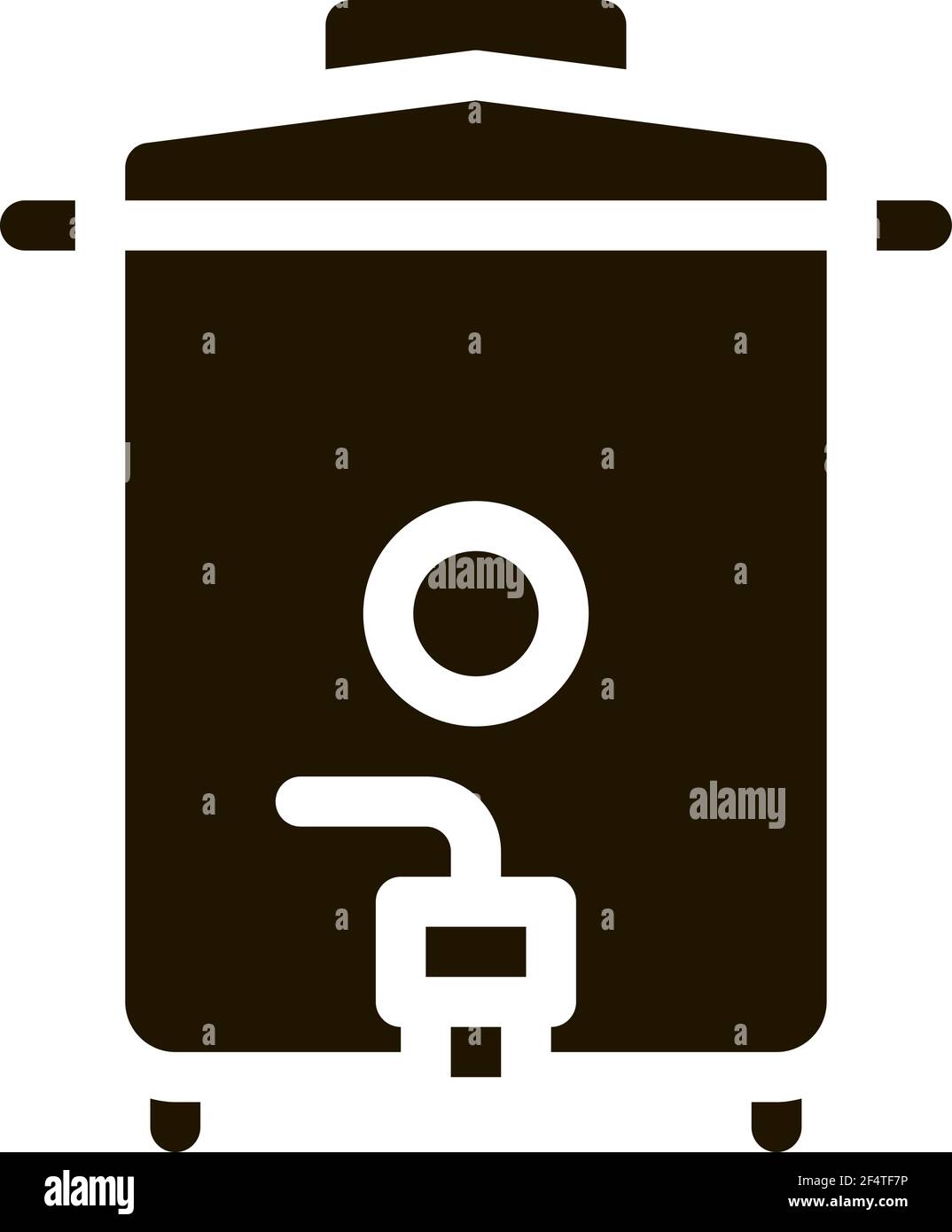 Barley brewing equipment beer Stock Vector Images - Alamy
