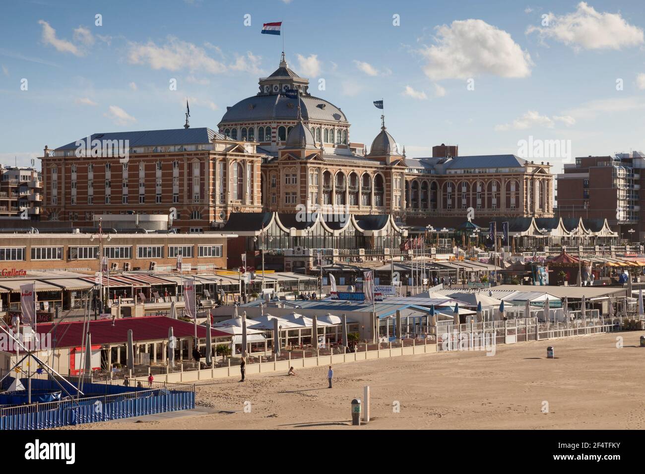 geography / travel, Netherlands, Holland, Den Haag, Scheveningen, beach, kurhaus, Additional-Rights-Clearance-Info-Not-Available Stock Photo