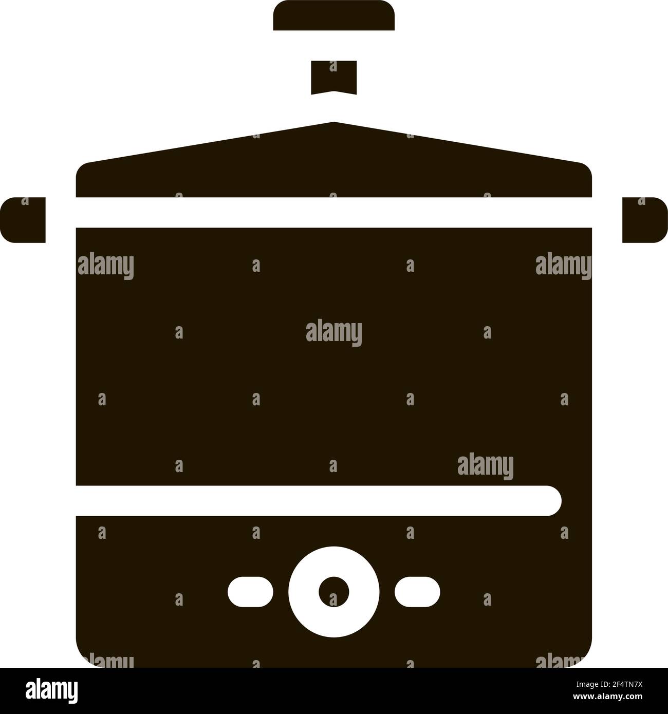 Tool Sterilizer Icon Vector Glyph Illustration Stock Vector