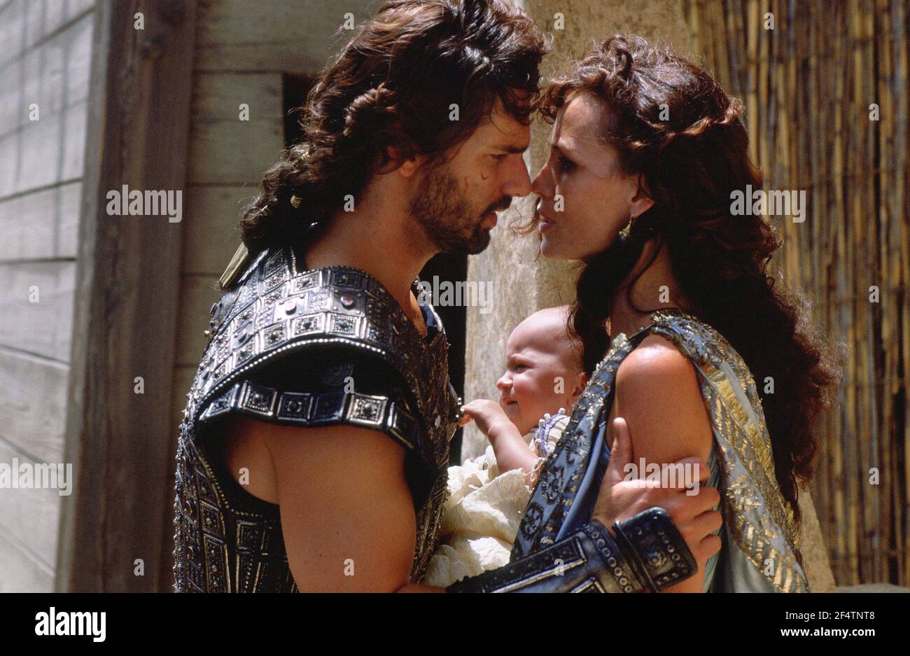 ERIC BANA and SAFFRON BURROWS in TROY (2004), directed by WOLFGANG ...
