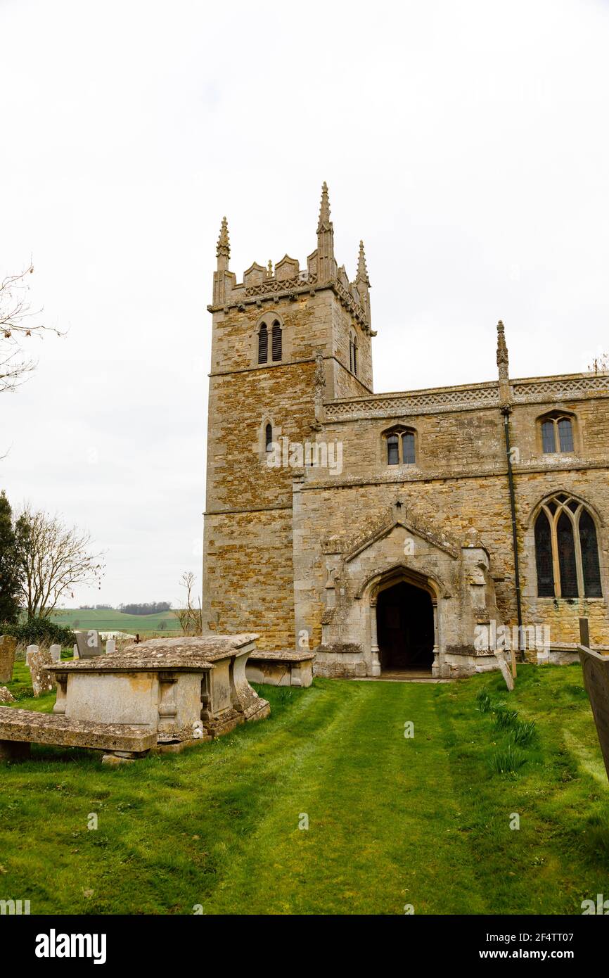 St Wilfrid Anglican parish church in Honington Village, near Grantham
