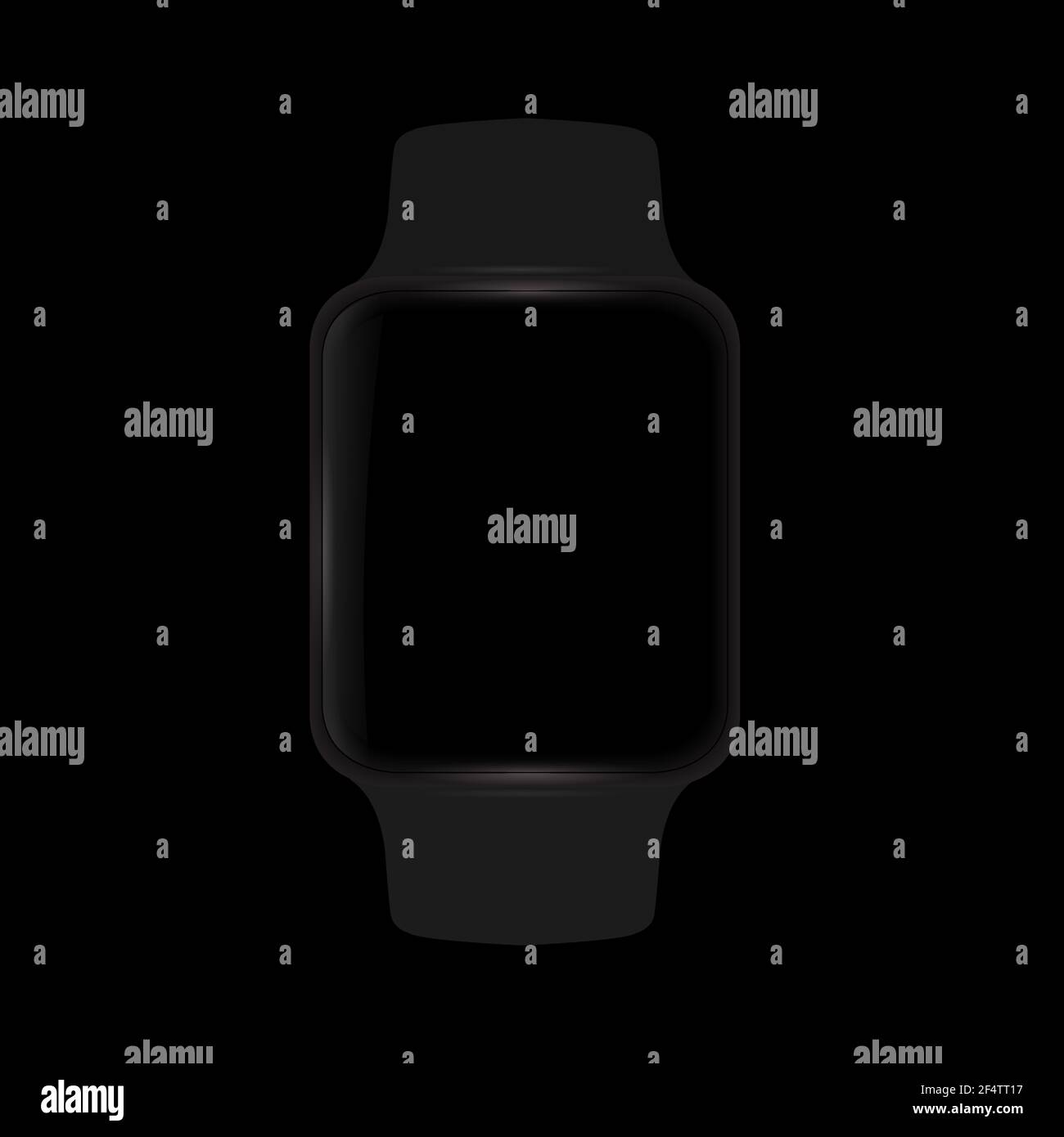 Smart Watch Realistic Vector Mockup. Vector illustration Stock Vector Image & Art Alamy