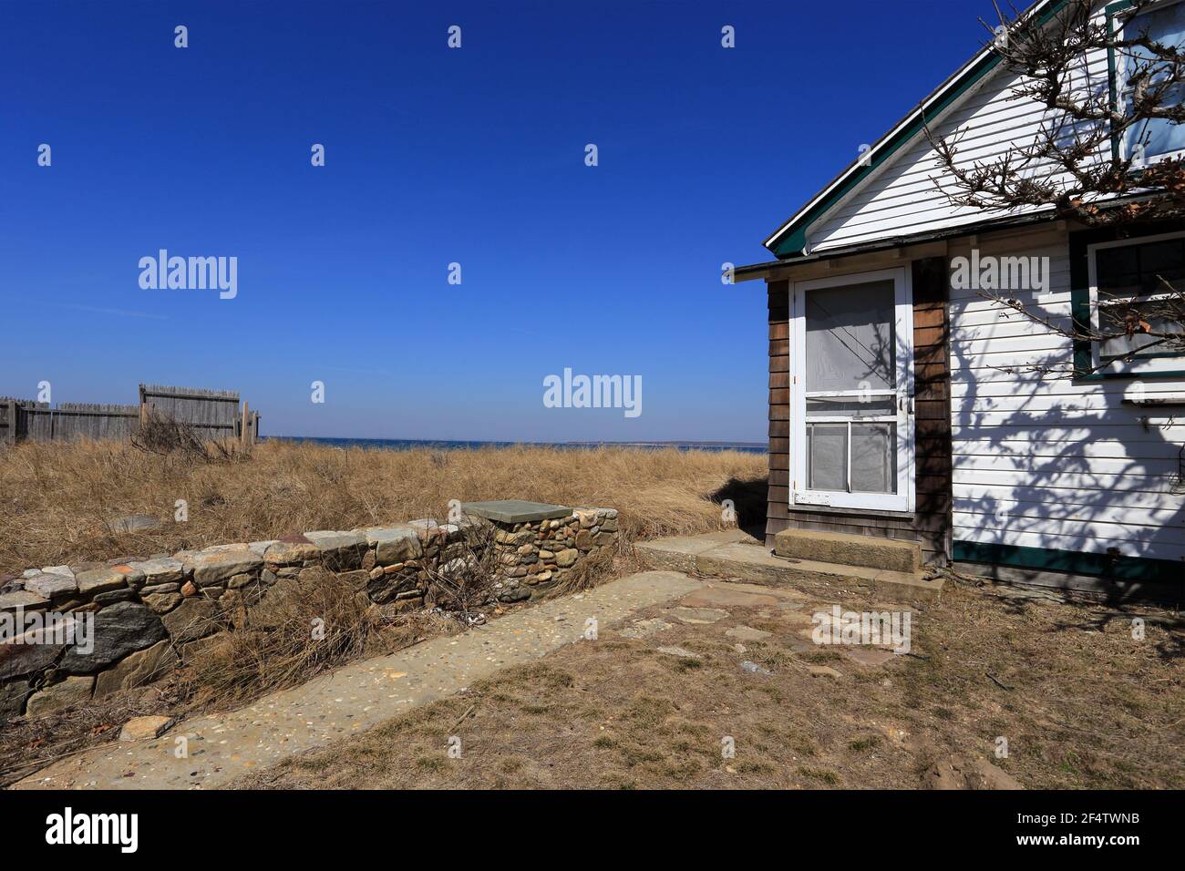 Beach house Gerard Drive East Hampton Long Island New York Stock Photo