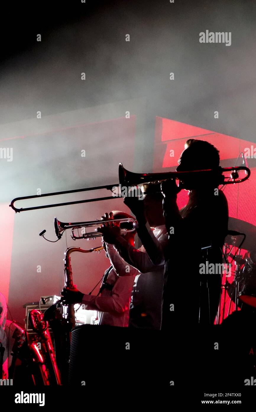 Brass Section Stock Photo Alamy